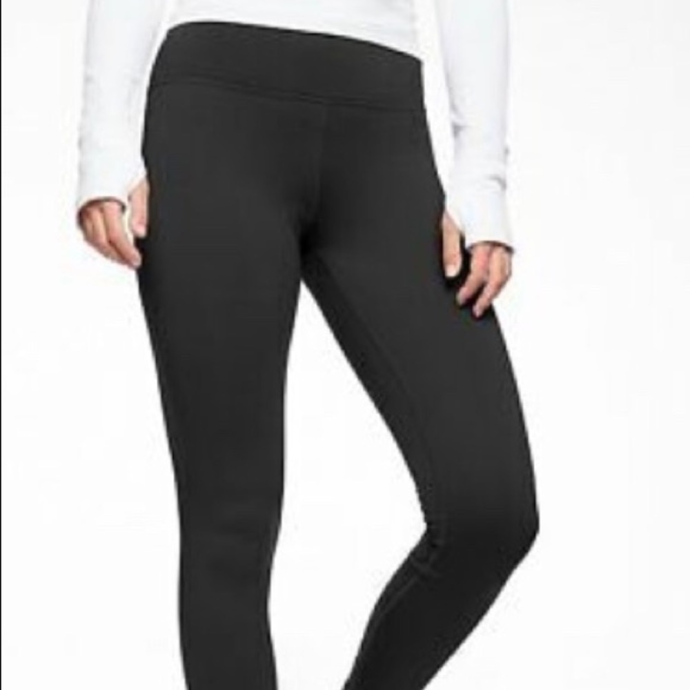Athleta Black Alpine Valley Leggings Size XS
